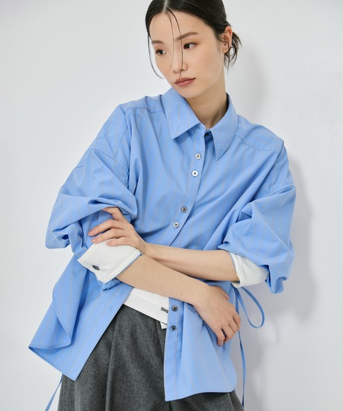 送料無料 美品 STUDIOUS ステュディオス 長袖 シャツ ブラウス STUDIOUS（ステュディオス） ブラウス シャツ レディース : ZOZOTOWN