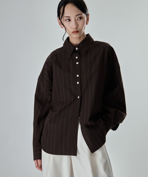 送料無料 美品 STUDIOUS ステュディオス 長袖 シャツ ブラウス STUDIOUS（ステュディオス） ブラウス シャツ レディース : ZOZOTOWN