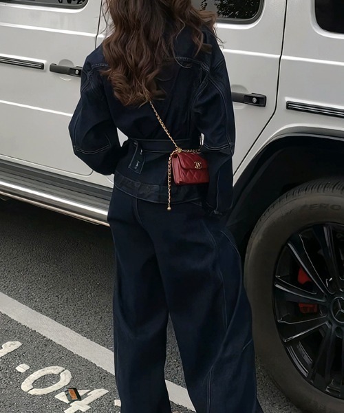 「FAVORITO」 セットアップ S ライトブルー レディース_画像5