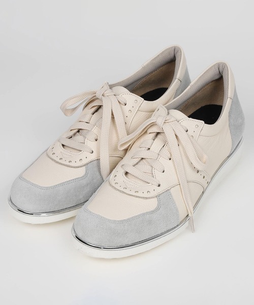 スニーカー BARCLAY（バークレー）シルバーピーススニーカー レディース