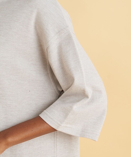 「GALERIE VIE」 7分袖ワンピース FREE ブラック レディース_画像5