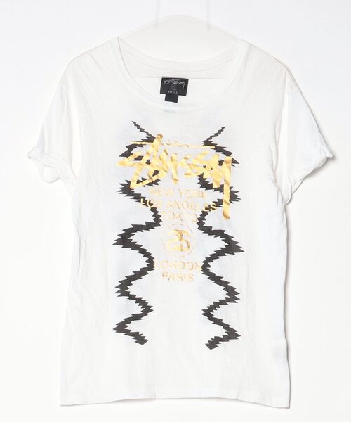 STUSSY（ステューシー） 半袖Tシャツ S ホワイト メンズ : ZOZOTOWN