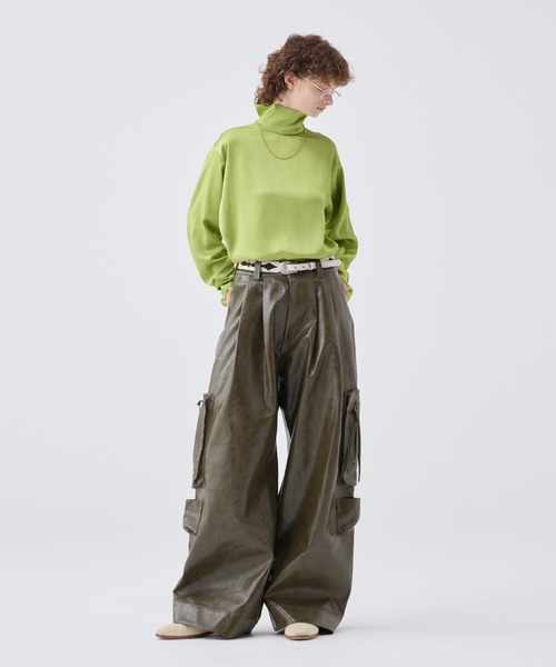 「soerte」 長袖Tシャツ 3 ブラウン メンズ_画像5