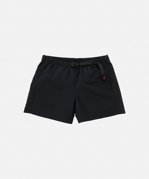 グラミチ ナイロンワイドショートパンツ(ブラック、Mサイズ) Gramicci（グラミチ） ワイドパンツ パンツ W'S NYLON ACTIVE SHORT