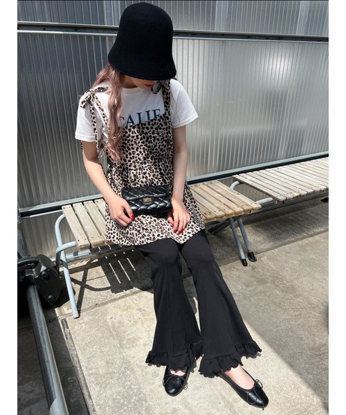 「WC」 イージーパンツ FREE アイボリー レディース_画像5