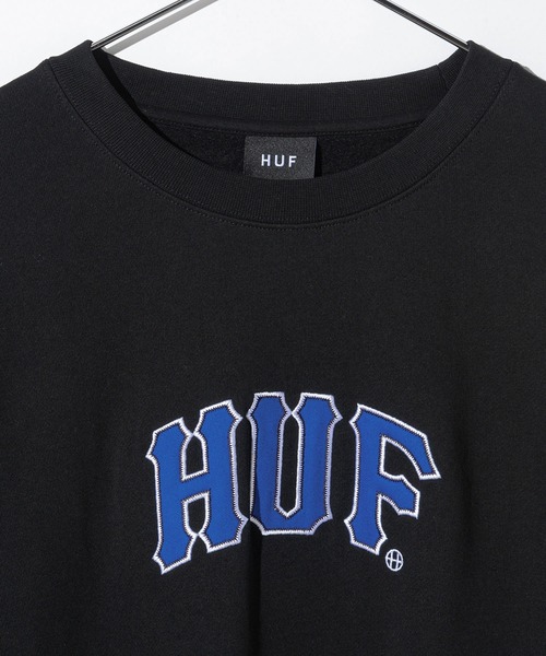 「HUF」 スウェットカットソー SMALL グレー メンズの画像
