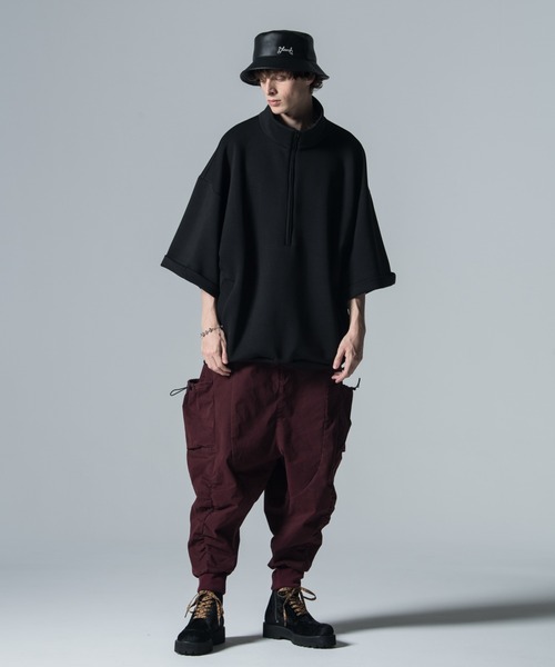 glamb（グラム） サルエルパンツ S カーキ メンズ : ZOZOTOWN Yahoo!店