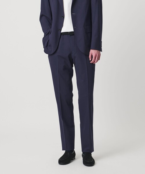 UNITED ARROWS ユナイテッドアローズ ネイビー パンツスーツ UNITED ARROWS（ユナイテッドアローズ） スラックス トロピカル ノー