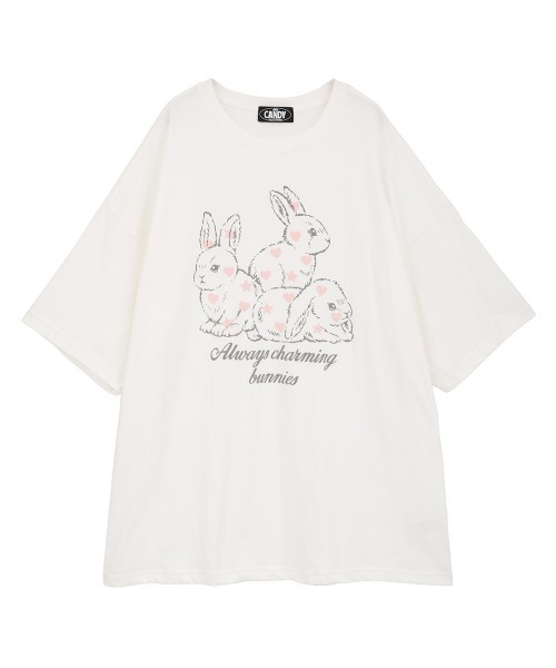 Candy Stripper（キャンディーストリッパー） tシャツ 半袖 BUNNIES