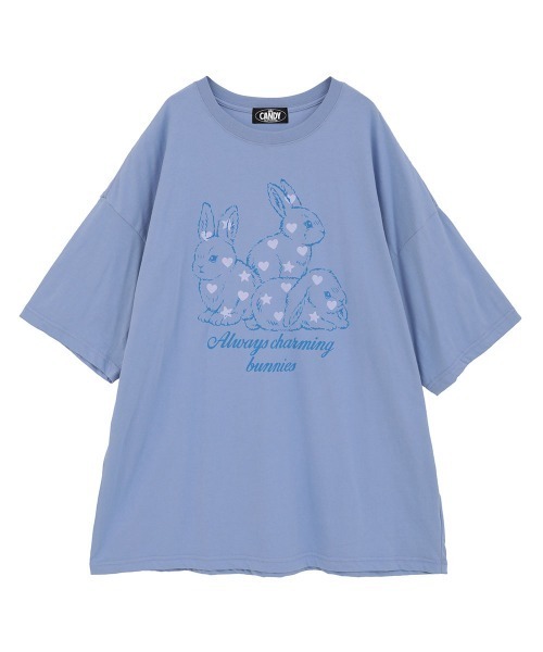 Candy Stripper（キャンディーストリッパー） tシャツ 半袖 BUNNIES