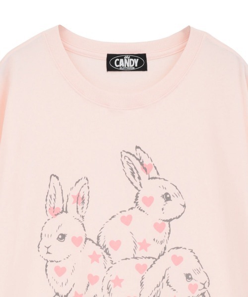 Candy Stripper（キャンディーストリッパー） tシャツ 半袖 BUNNIES