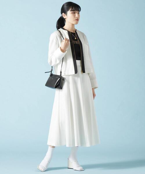 「TIARA」 ロングスカート 3 ベージュ レディース_画像10