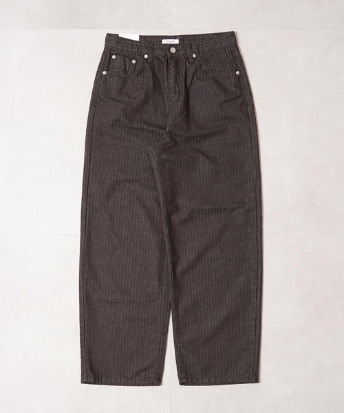 ジーンズ ヘリンボーンデニムパンツ / Herringbone denim pants メンズ