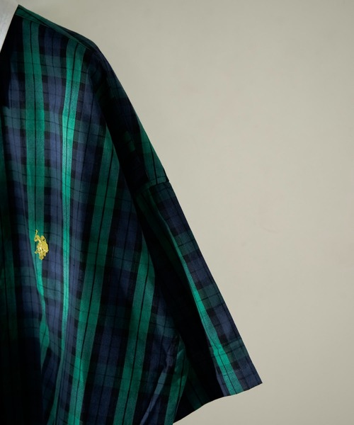 「U.S. POLO ASSN.」 半袖シャツ MEDIUM イエロー メンズ_画像3