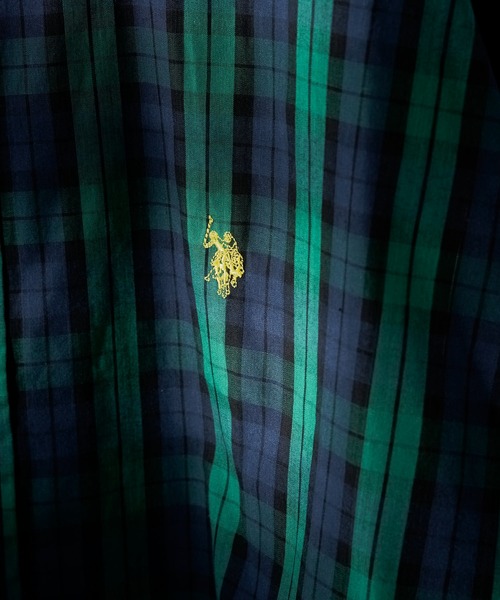 「U.S. POLO ASSN.」 半袖シャツ MEDIUM イエロー メンズ_画像9