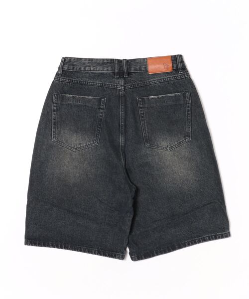 「GENERAL IDEA」 デニムハーフパンツ M ブラック レディース_画像2