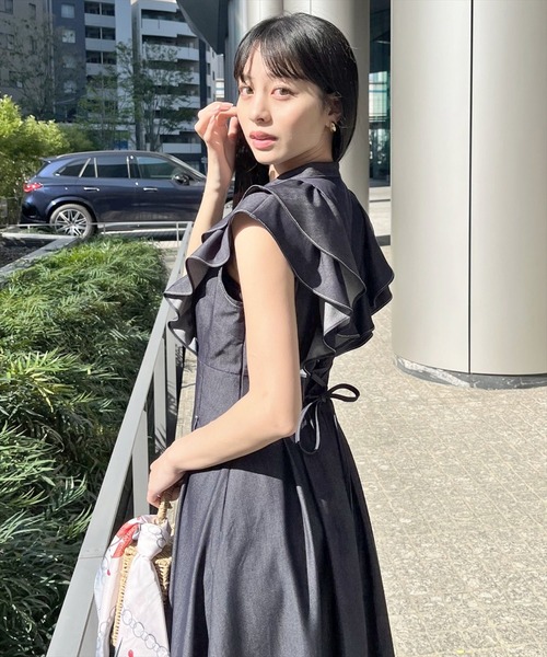 WILLSELECTION（ウィルセレクション） ワンピース 夏 ナローリボン