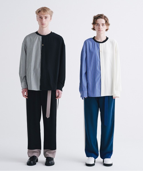 「CULLNI」 長袖シャツ 2 ブルー メンズ_画像2