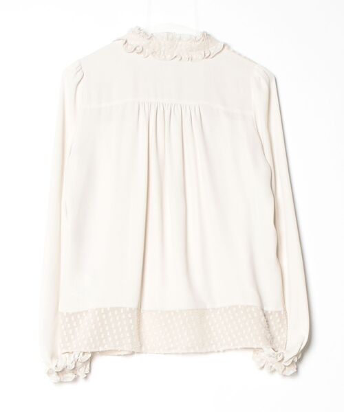 「TO BE CHIC」 長袖ブラウス 42 ベージュ レディース_画像2