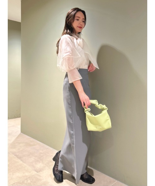 「LILY BROWN」 7分袖ブラウス FREE ベージュ レディース_画像2