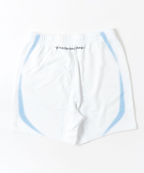 パンツ HEAVY WASH HAND DRAW FOOTBALL LOGO RELAXED FIT SWEAT SHORTS メンズの画像