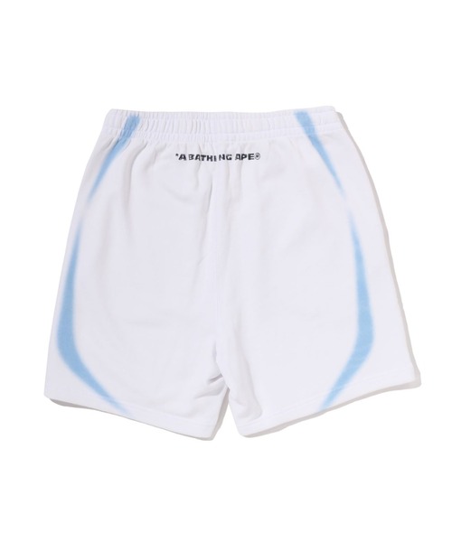 パンツ HEAVY WASH HAND DRAW FOOTBALL LOGO RELAXED FIT SWEAT SHORTS メンズの画像