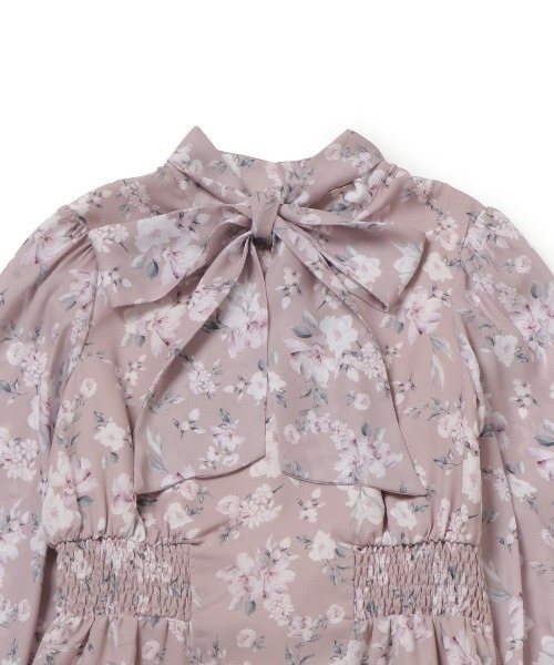 「WILLSELECTION」 長袖ワンピース MEDIUM ブルー レディース_画像6