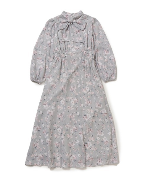 「WILLSELECTION」 長袖ワンピース MEDIUM ブルー レディース_画像9