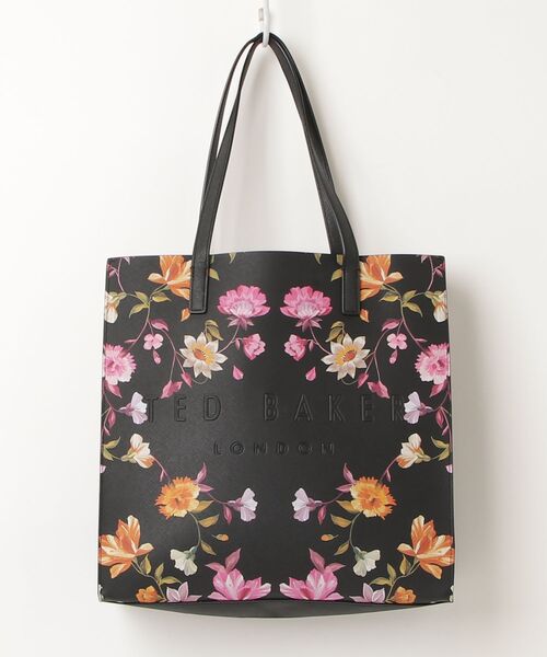 「Ted Baker」 花柄トートバッグ - ブラック レディース_画像2