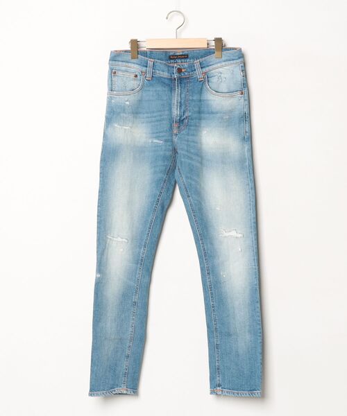 Nudie Jeans（ヌーディージーンズ） デニムパンツ - ブルー メンズ