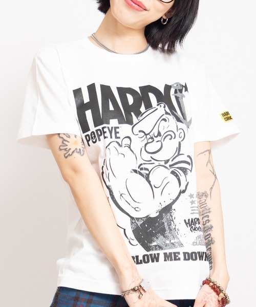 tシャツ ポパイTM Tシャツ(ほうれん草・ホワイト) メンズ : ZOZOTOWN