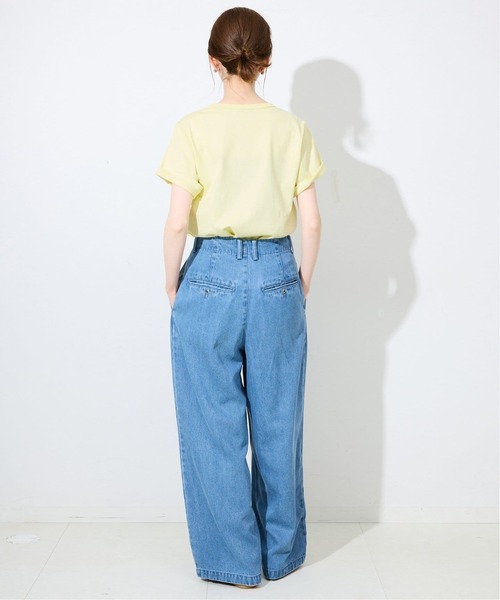 SLOBE IENA（スローブイエナ） ワイドパンツ ジーンズ デニム デニム