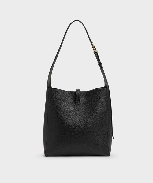 「CHARLES & KEITH」 トートバッグ L ブラック レディース_画像9
