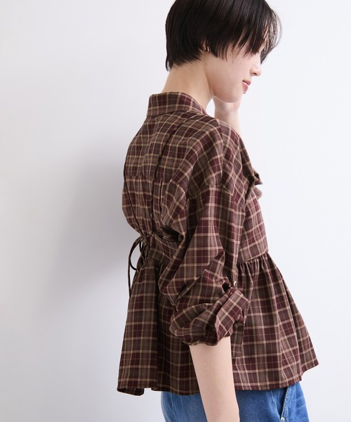 le cercle ADAM ET ROPE' キャミソール チェックビスチェ : ZOZOTOWN