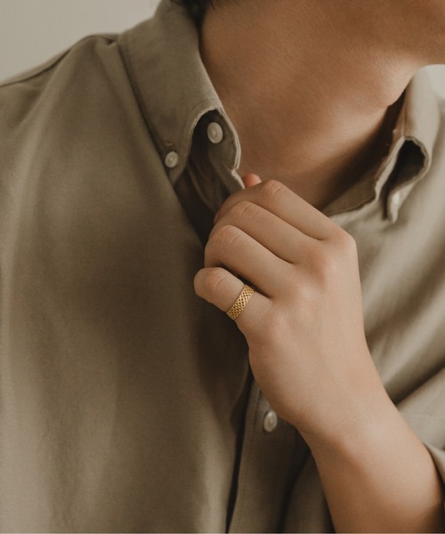 「Jewel closet by L&Co.」 リング 15号 ゴールド レディース_画像3