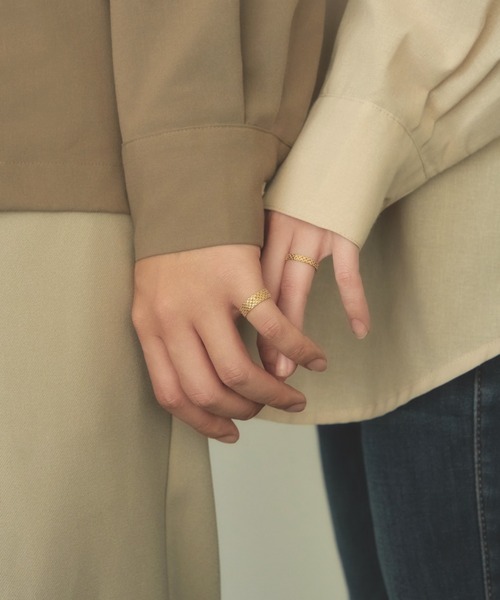 「Jewel closet by L&Co.」 リング 15号 ゴールド レディース_画像4