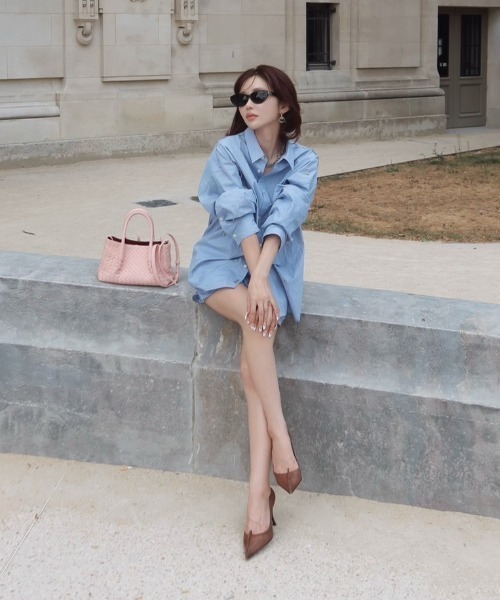 JOSE MOON（ジョゼムーン） ブラウス シャツ REPOS OVER BOWTIE SHIRT 