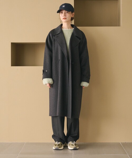 BEAUTY&YOUTH : リバー テーラード スタンドカラーコート●S BEAUTY＆YOUTH UNITED ARROWS コート アウター リバー テーラード