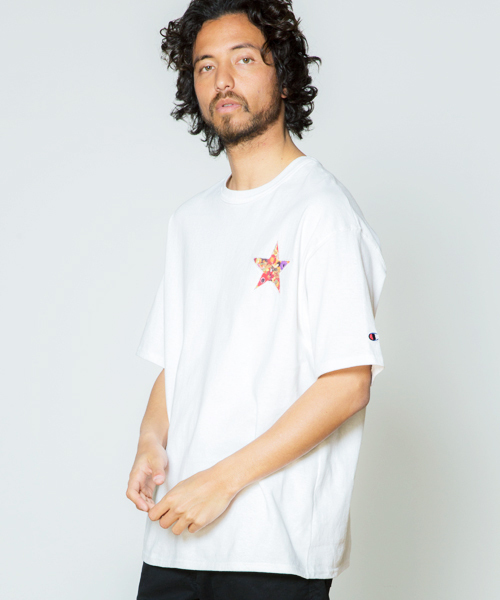 セール低価 Tシャツ Big T On Champion Body Limited Coloer Zozotown Paypayモール店 通販 Paypayモール Tシャツ Flower Star 安い正規店 Vanderschooten Com