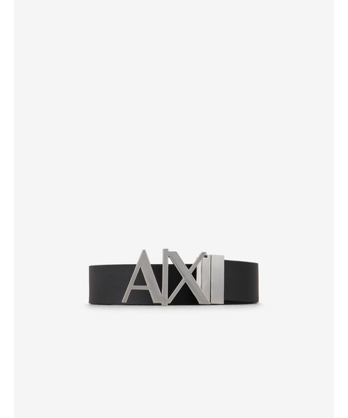 ベルト 「A|X アルマーニ エクスチェンジ」A|Xバックル　レザーベルト メンズの画像