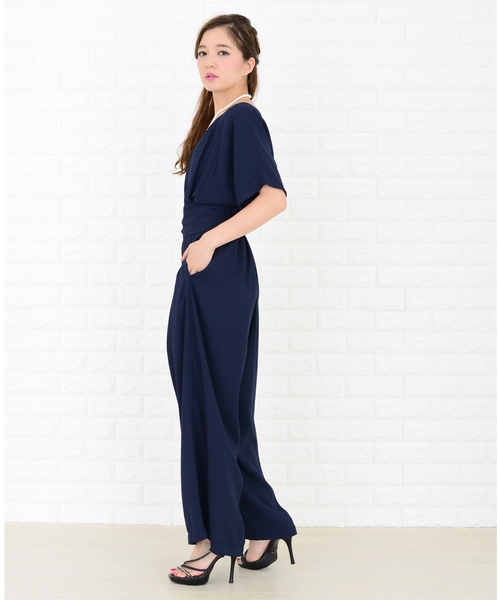 レースレディース Lace Ladies ウエストリボン付きレース袖