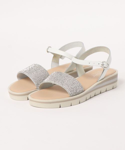 即納再入荷 サンダル JEIDAY / MARATEA / ラインストーンアンクルストラップサンダル ZOZOTOWN PayPayモール店 - 通販 - PayPayモール 好評特価
