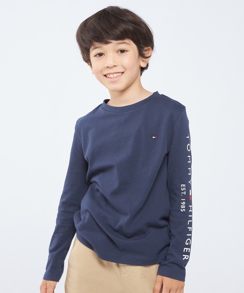 TOMMY HILFIGER tシャツ 「90~170cm展開」ベーシックフラッグ