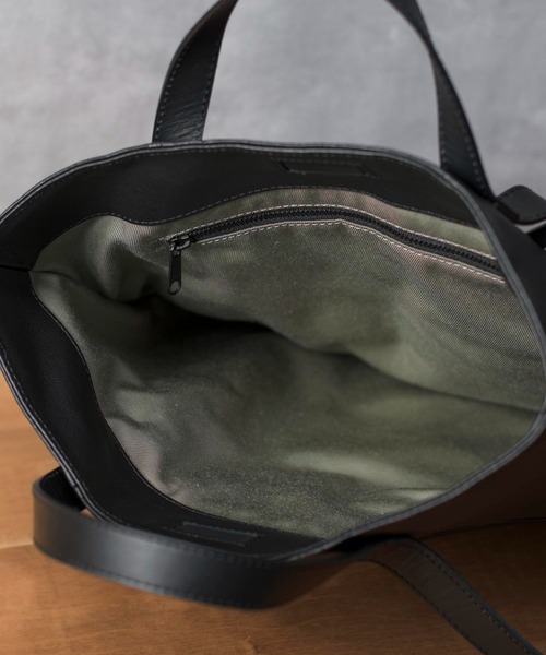 名作　PATRICK STEPHAN 2way レザー アトリエ　バッグ　L PATRICK STEPHAN // Leather bag 'atelier' – SHELTER