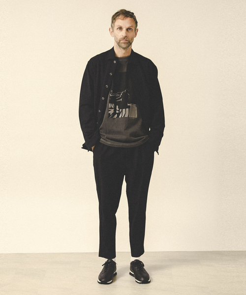 5351 POUR LES HOMMES シャツ デニムライク 2WAY シャツブルゾン