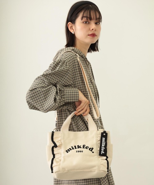 MILKFED.（ミルクフェド） ショルダーバッグ バッグ RUFFLE MINI BAG
