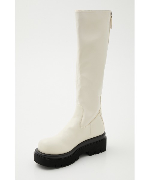 SLY（スライ） ブーツ BULB TOE KNEE BOOTS バルブトゥ ニーブーツ