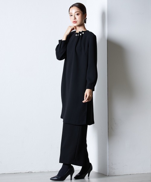 Callarus セットアップ 「喪服・礼服」日本製生地使用洗える防しわ  