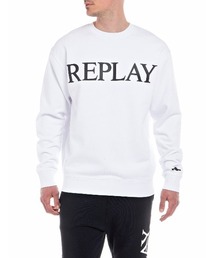 REPLAY（リプレイ） トレーナー スウェット PURE LOGOコットン