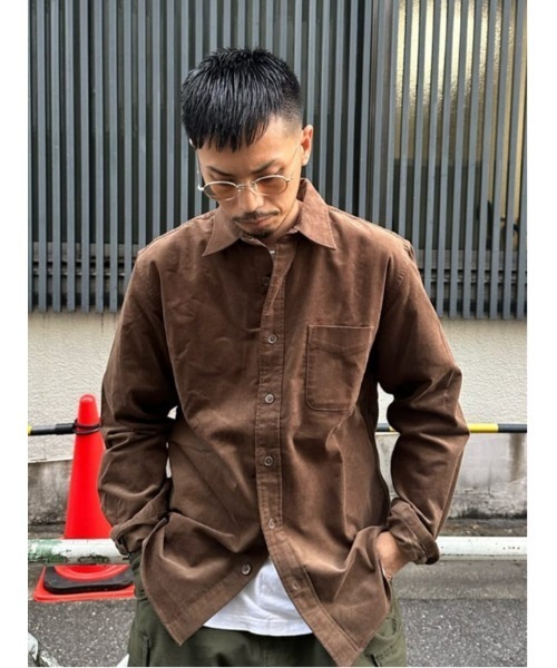 BACK NUMBER シャツ 「BACK NUMBER」「エクストラサーモ」コーデュロイ